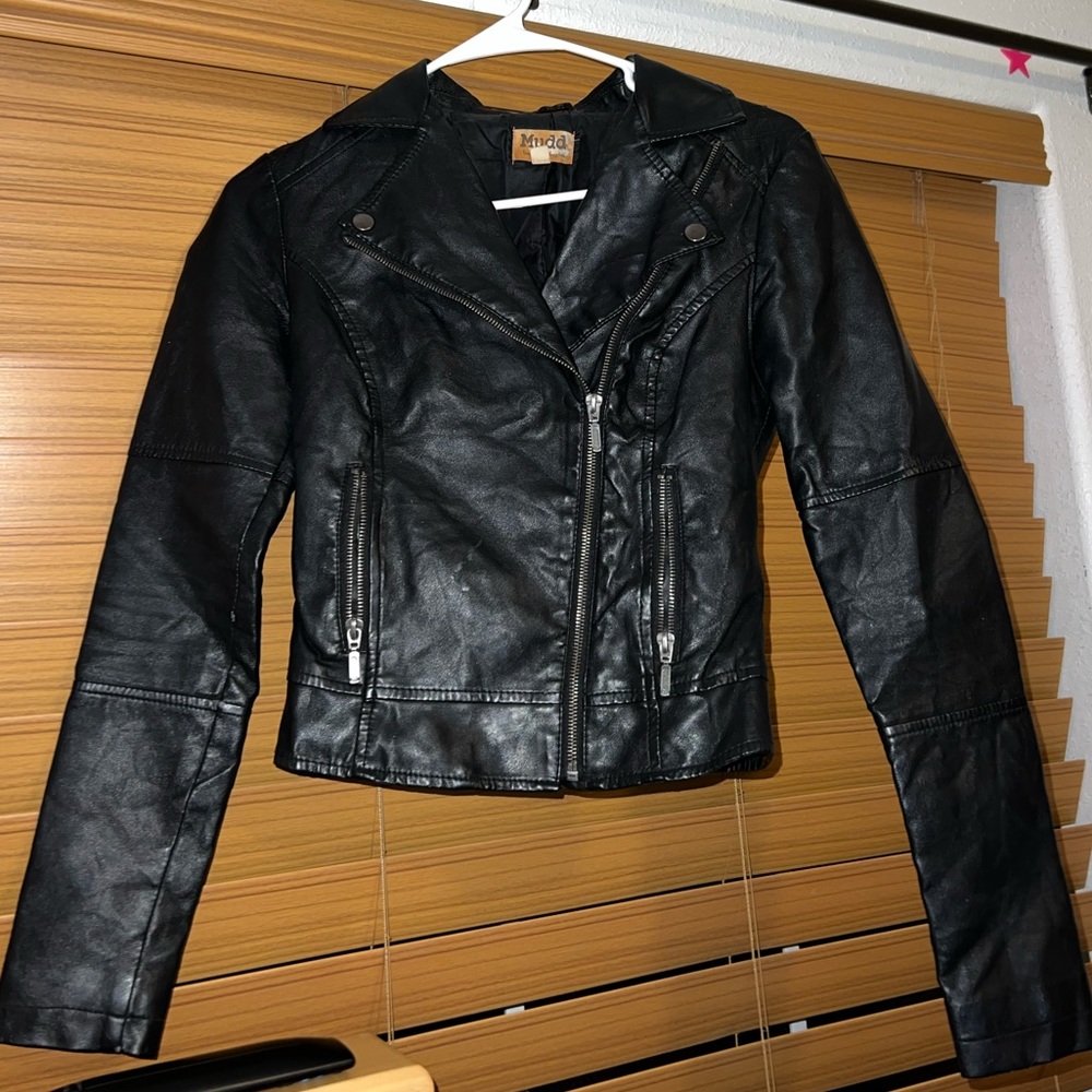 Leather jacket (imitation)